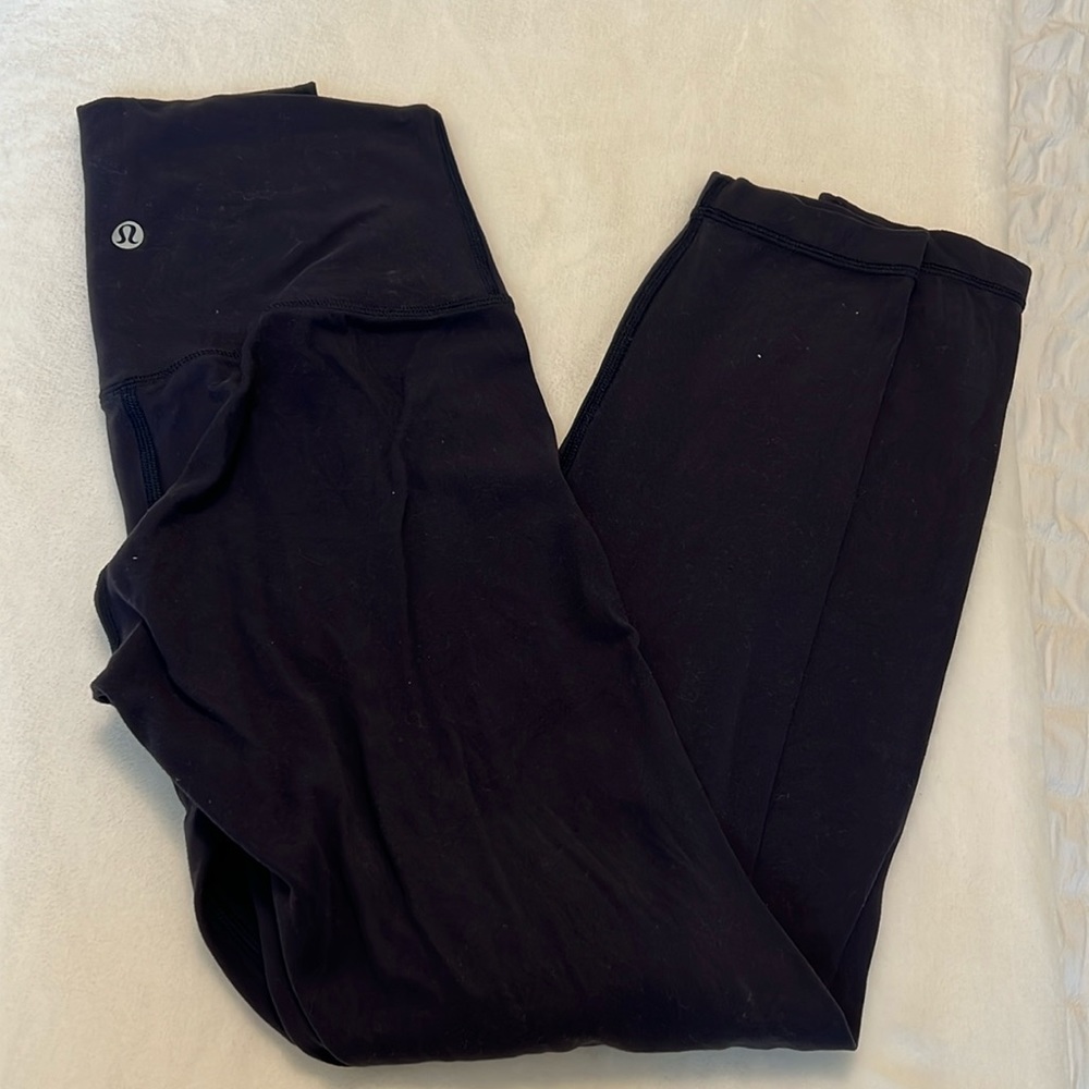 Lululemon align pant ankle length size 4 navy
